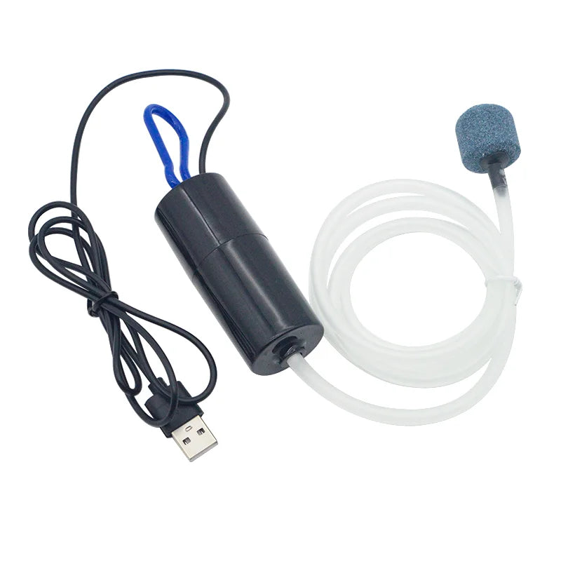 USB Silent Aquarium Air Pump Mini Oxygenator 5V by HitMyNeed