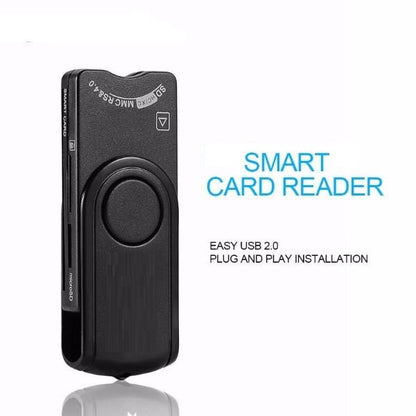 USB Smart Card & Memory Card Reader CAC Compatible by HitMyNeed