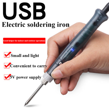 USB Soldering Iron with Indicator Light 8W by HitMyNeed