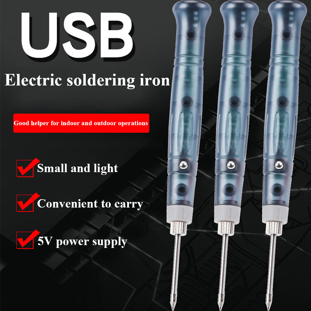 USB Soldering Iron with Indicator Light 8W by HitMyNeed