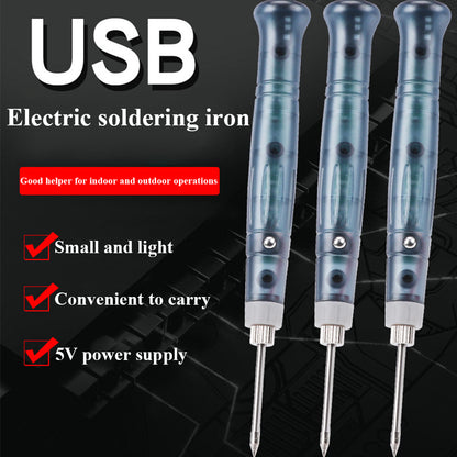 USB Soldering Iron with Indicator Light 8W by HitMyNeed