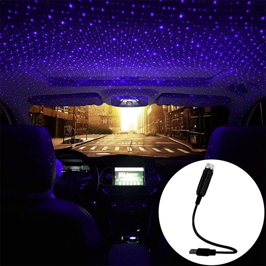 USB Star Projector Night Light for Car and Home by HitMyNeed