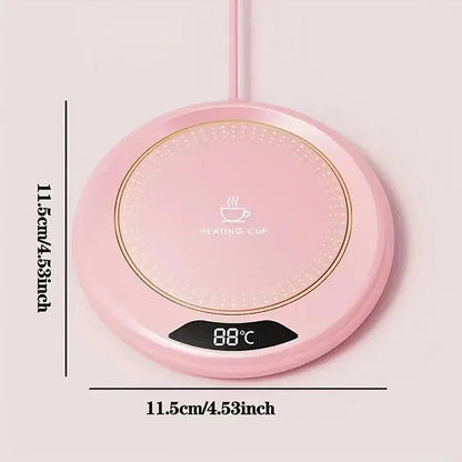 USB Thermostatic Heating Coaster with 3 Heat Levels by HitMyNeed