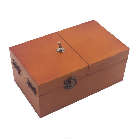 Useless Box Wooden Desk Toy Novelty Gift by HitMyNeed