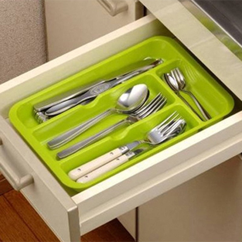Utensil Drawer Organizer Cutlery Tray by HitMyNeed
