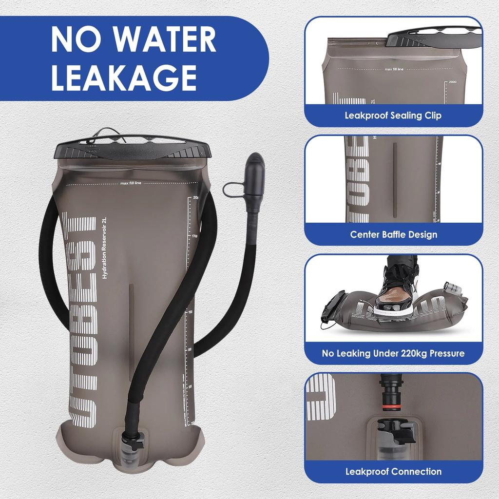UTOBEST TPU Hydration Bladder 1.5L 2L 3L by HitMyNeed