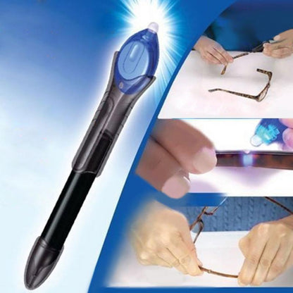 UV Light Welding Curing Pen with Bonding Adhesive by HitMyNeed