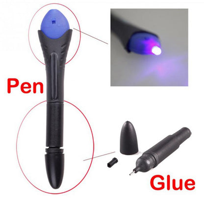 UV Light Welding Curing Pen with Bonding Adhesive by HitMyNeed