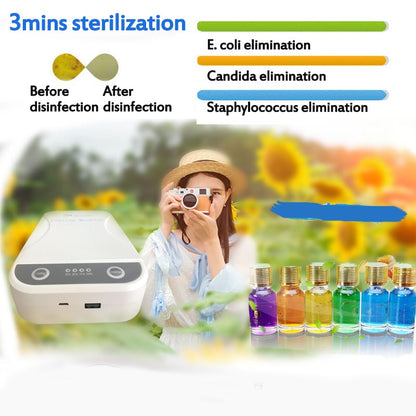 UV Phone Sanitizer Disinfectant Box with USB Power by HitMyNeed