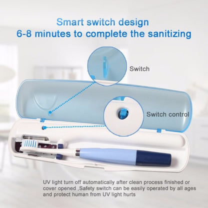 UV Toothbrush Sanitizer Travel Case by HitMyNeed