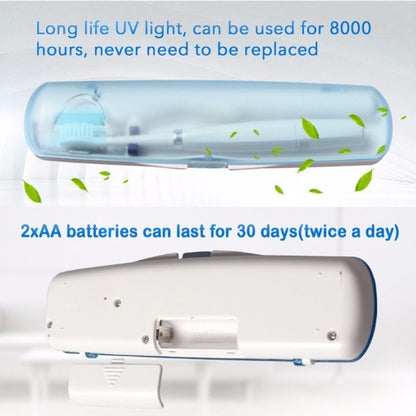 UV Toothbrush Sanitizer Travel Case by HitMyNeed