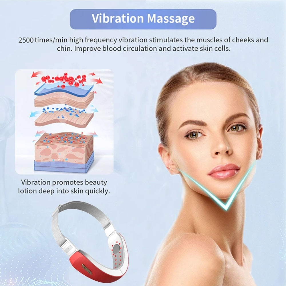V-Line LED Facial Lifting & Double Chin Reducer Device by HitMyNeed