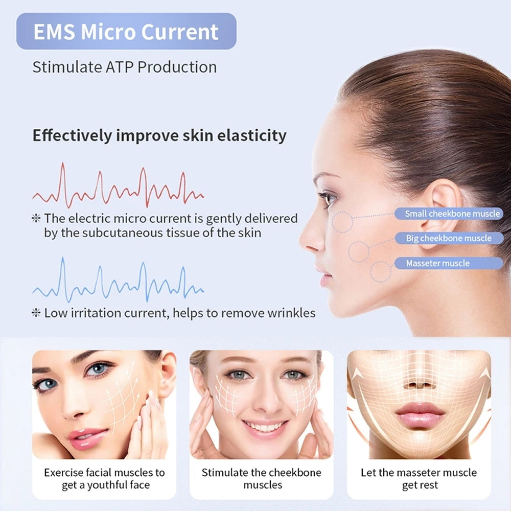 V-Line LED Facial Lifting & Double Chin Reducer Device by HitMyNeed