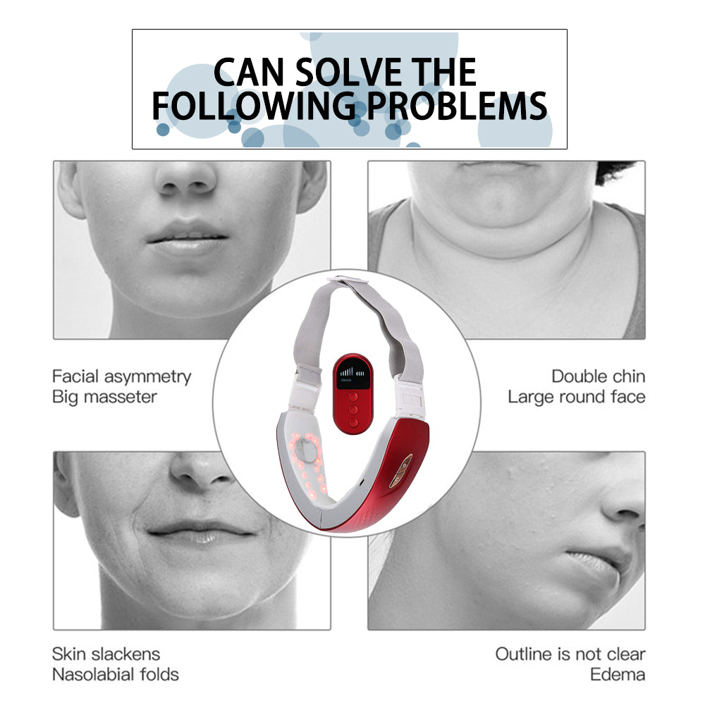 V-Line LED Facial Lifting & Double Chin Reducer Device by HitMyNeed