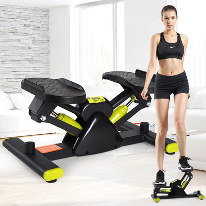 V-Type Swing Stepper Machine for Home Workouts green by HitMyNeed