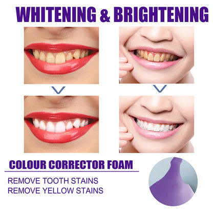 V34 Toothpaste Mousse Teeth Whitening 50ml by HitMyNeed