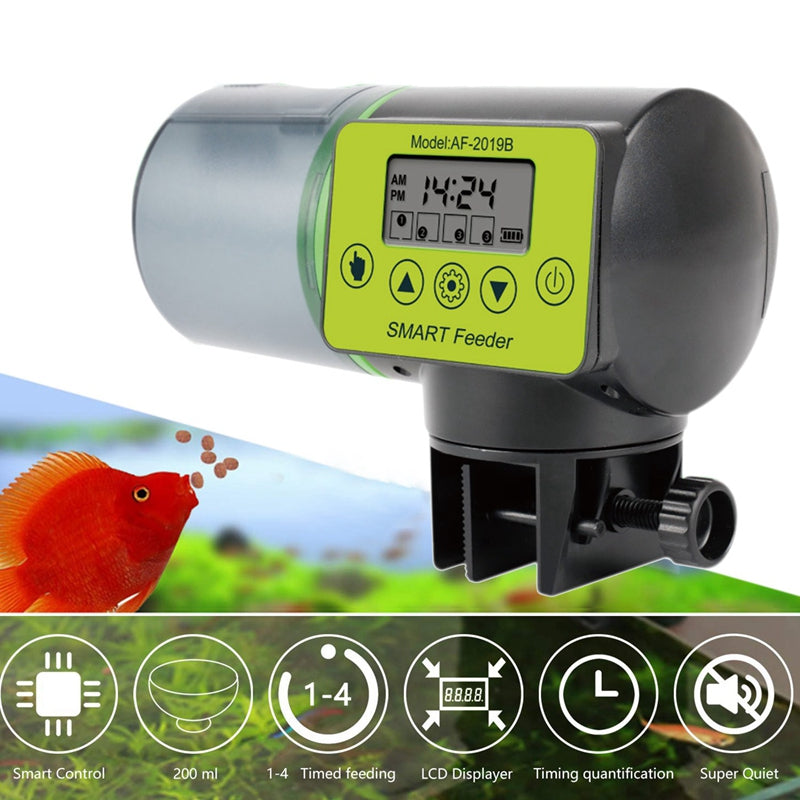 Vacation Fish Feeder Automatic Dispenser by HitMyNeed
