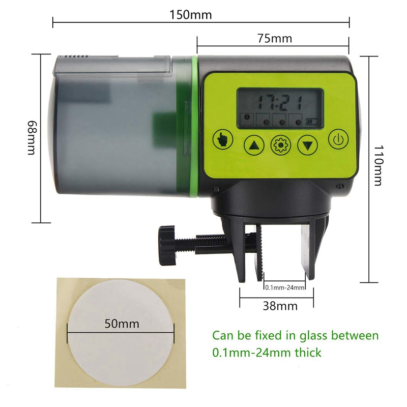 Vacation Fish Feeder Automatic Dispenser by HitMyNeed