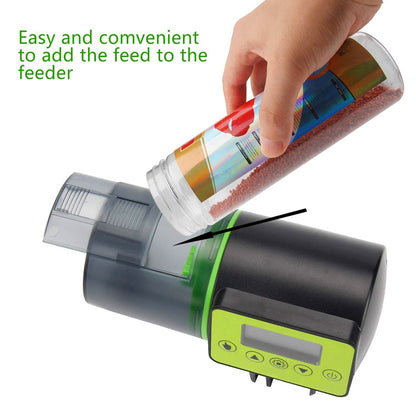 Vacation Fish Feeder Automatic Dispenser by HitMyNeed