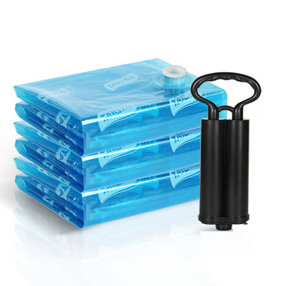 Vacuum Storage Bags Set of 8 with Hand Pump by HitMyNeed