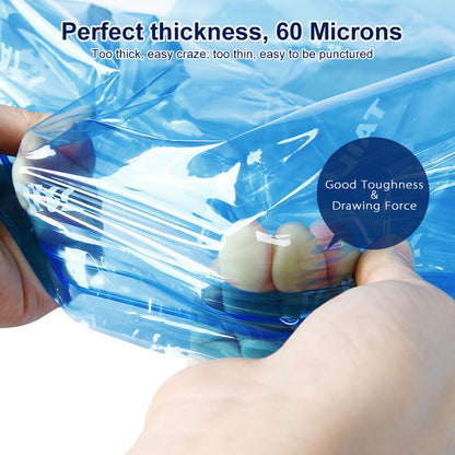 Vacuum Storage Bags Set of 8 with Hand Pump by HitMyNeed