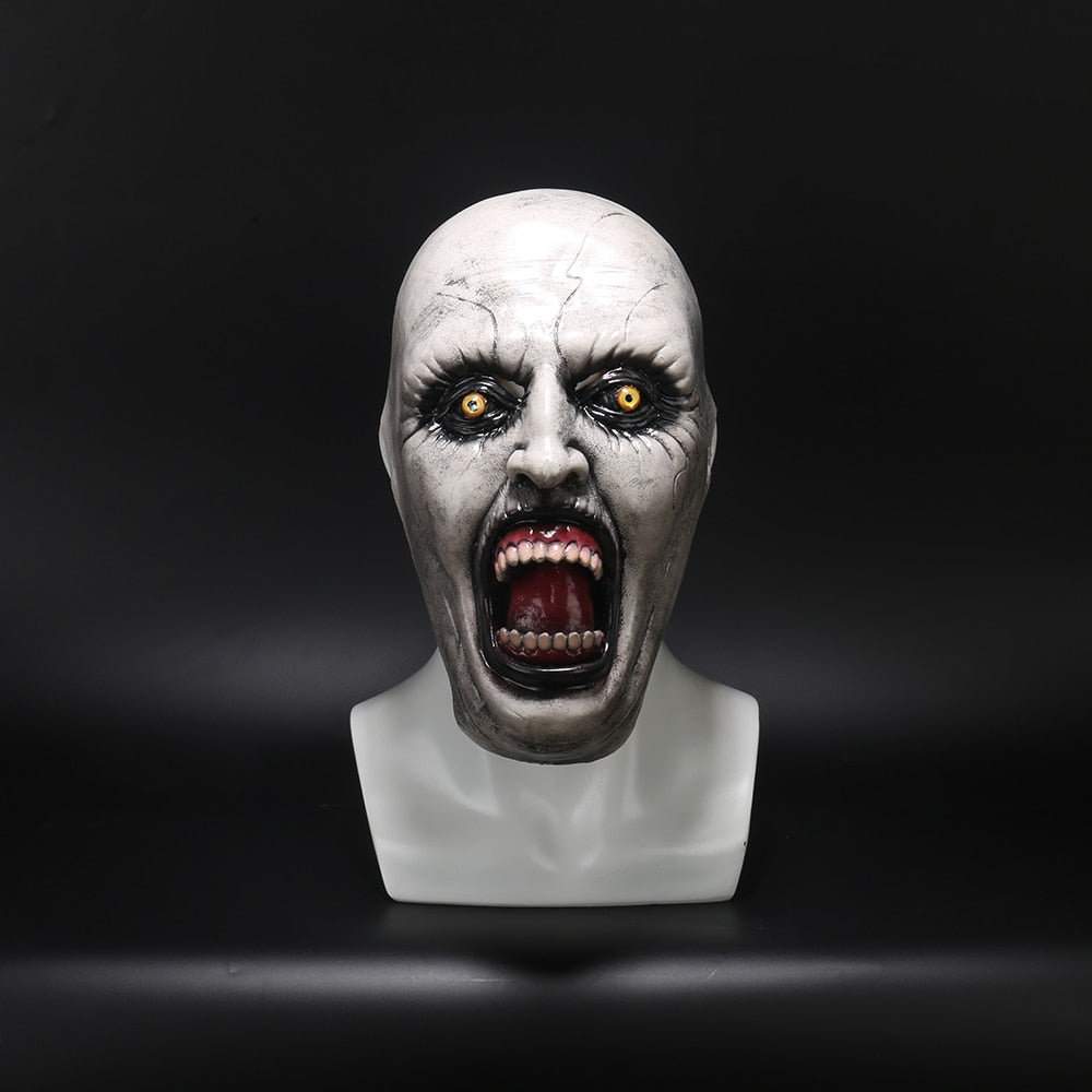Valak Scary Latex Mask with Separate Headscarf by HitMyNeed