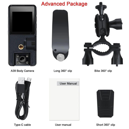 Vandlion A39 1080P Mini Body & Bike Camera by HitMyNeed