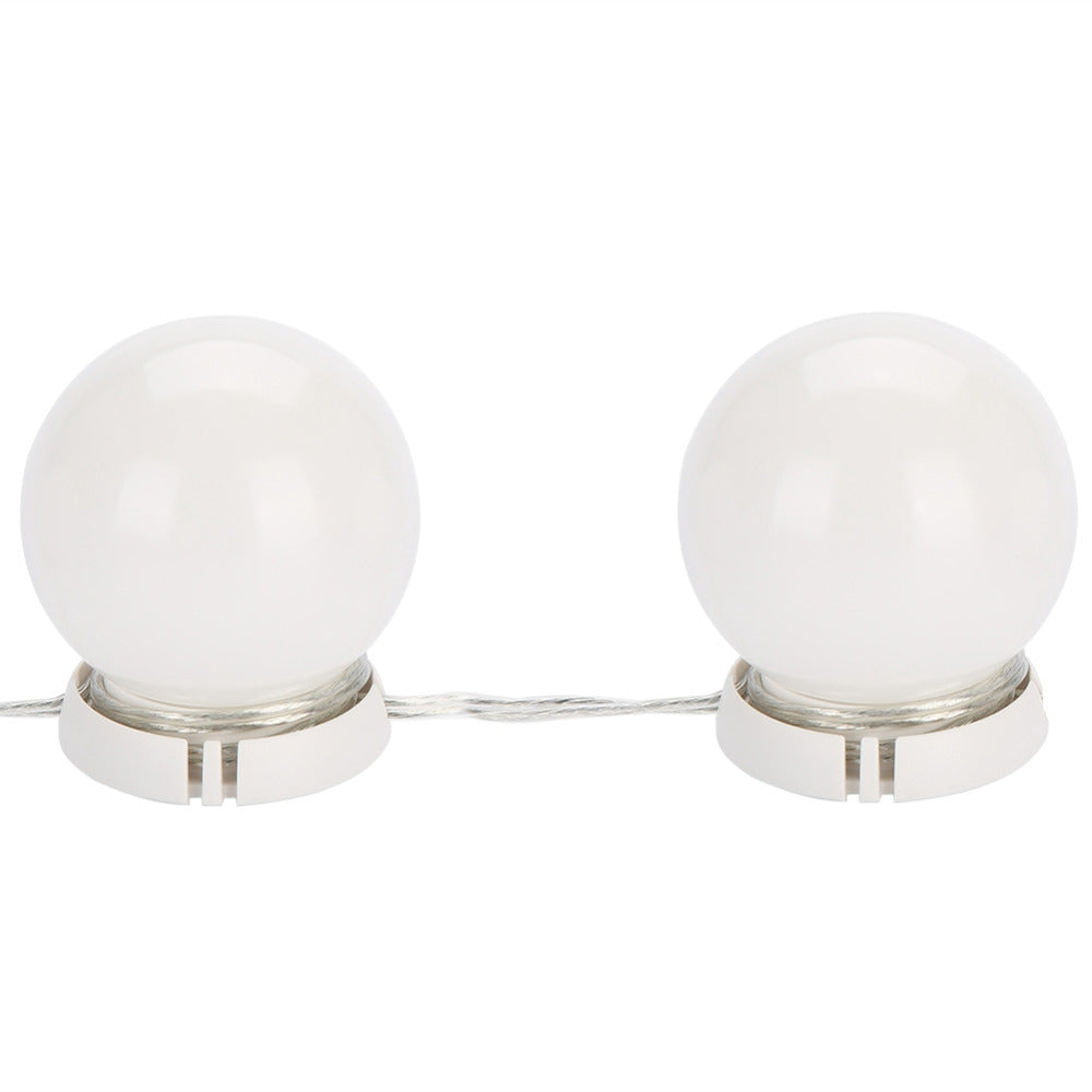 Vanity Mirror LED Light Bulb Strip (10 Bulbs, USB) by HitMyNeed
