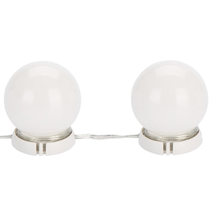Vanity Mirror LED Light Bulb Strip (10 Bulbs, USB) by HitMyNeed