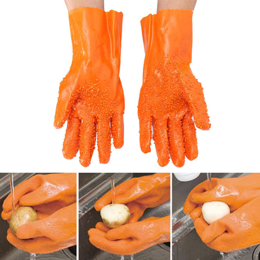 Vegetable Peeler Kitchen Gloves for Fast Prep by HitMyNeed