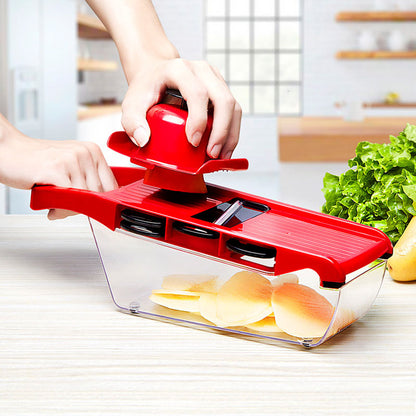 Vegetable Slicer, Grater and Shredder with 5 Blades by HitMyNeed