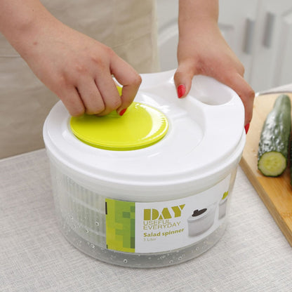 Vegetable Spin Dryer Salad Spinner 22.5cm by HitMyNeed