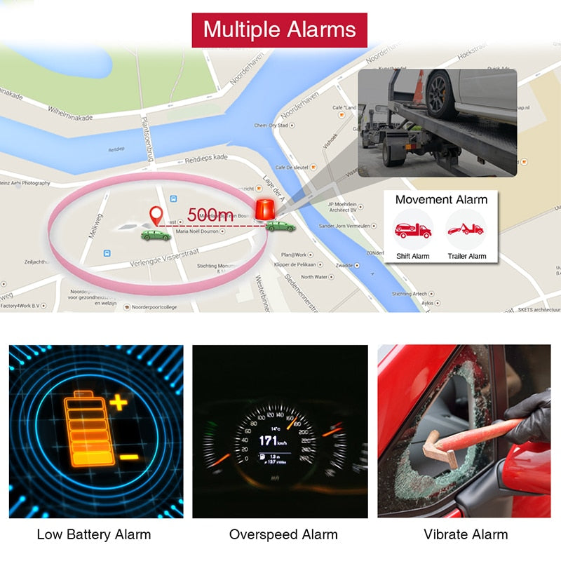 Vehicle GPS Tracker with Long Standby Locator by HitMyNeed