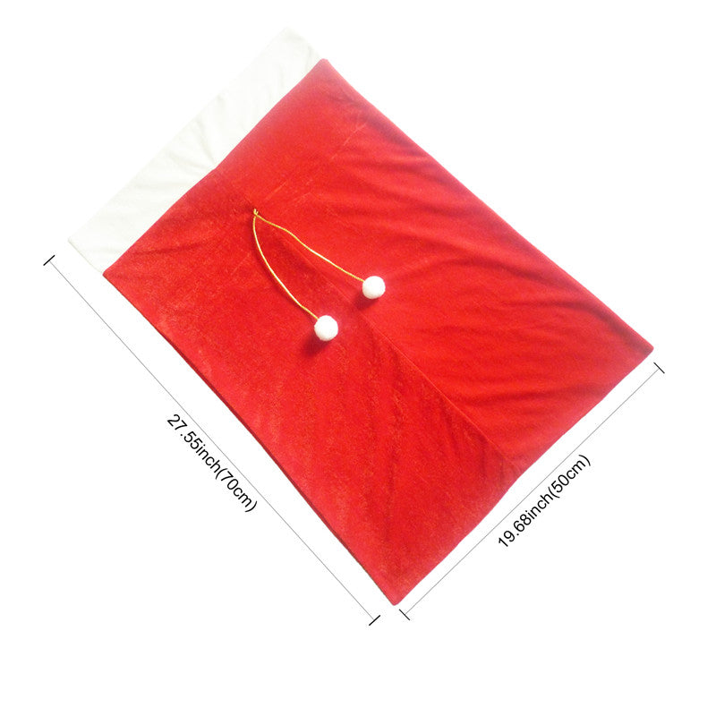Velvet Drawstring Christmas Santa Gift Bag 70 x 50cm by HitMyNeed