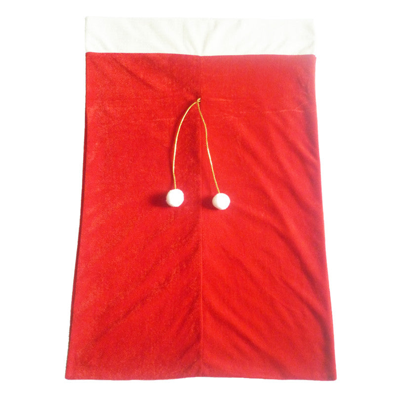 Velvet Drawstring Christmas Santa Gift Bag 70 x 50cm by HitMyNeed