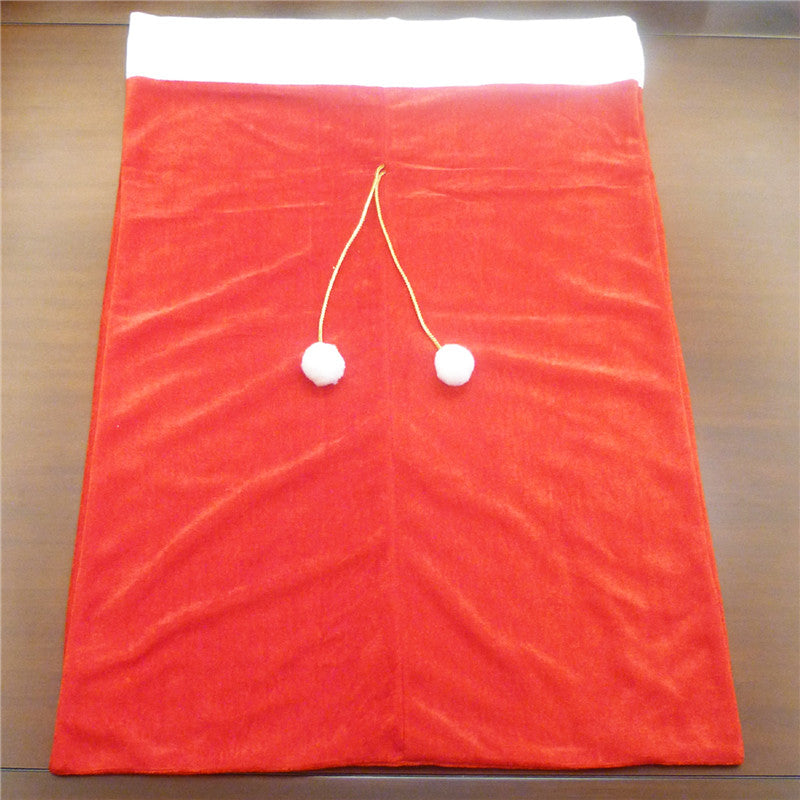 Velvet Drawstring Christmas Santa Gift Bag 70 x 50cm by HitMyNeed