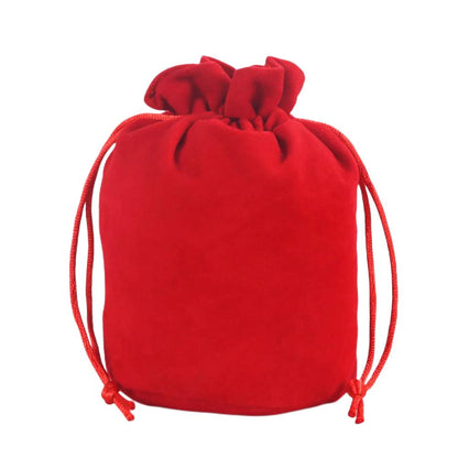 Velvet Drawstring Dice Bag for Tabletop Games by HitMyNeed