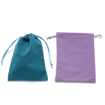 Velvet Drawstring Jewelry Pouches Set of 10 by HitMyNeed
