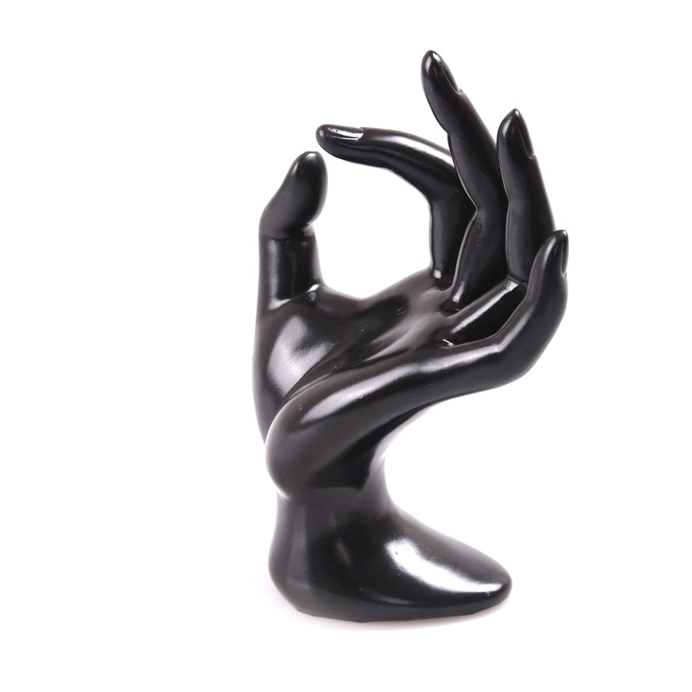 Velvet Ring Display Hand Jewelry Holder Stand by HitMyNeed