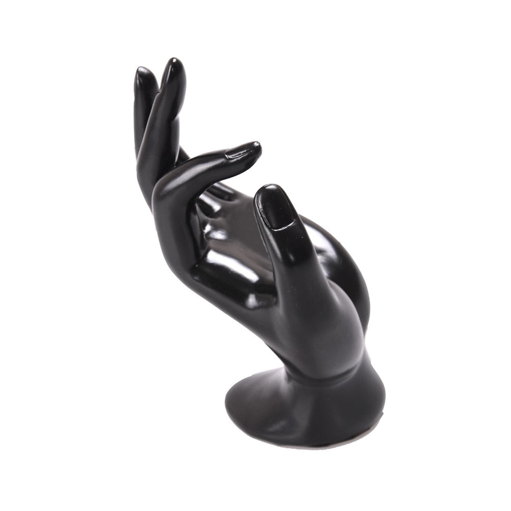 Velvet Ring Display Hand Jewelry Holder Stand by HitMyNeed