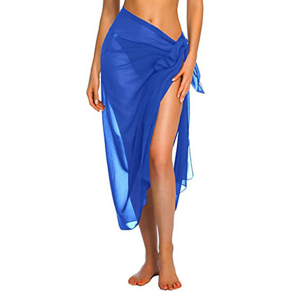 Versatile Wrap Beach Cover Up blue-long by HitMyNeed