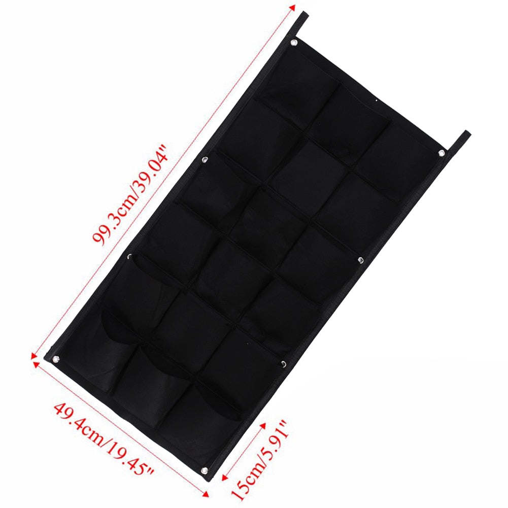 Vertical Garden Planter with 18 Felt Pockets by HitMyNeed