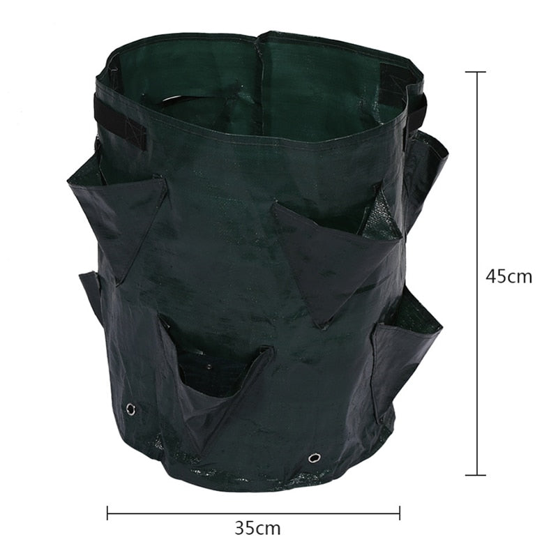 Vertical Planter Bag for Vegetables and Herbs by HitMyNeed