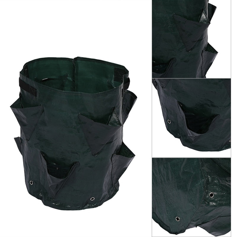 Vertical Planter Bag for Vegetables and Herbs by HitMyNeed