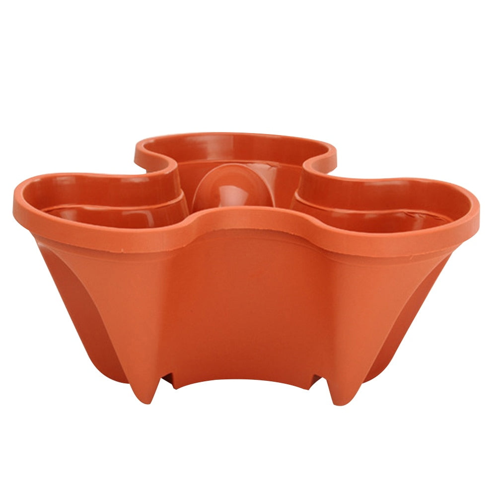 Vertical Stackable Planter Pot for Small Spaces by HitMyNeed
