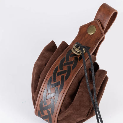 Viking Style Medieval Belt Pouch Coin Purse by HitMyNeed