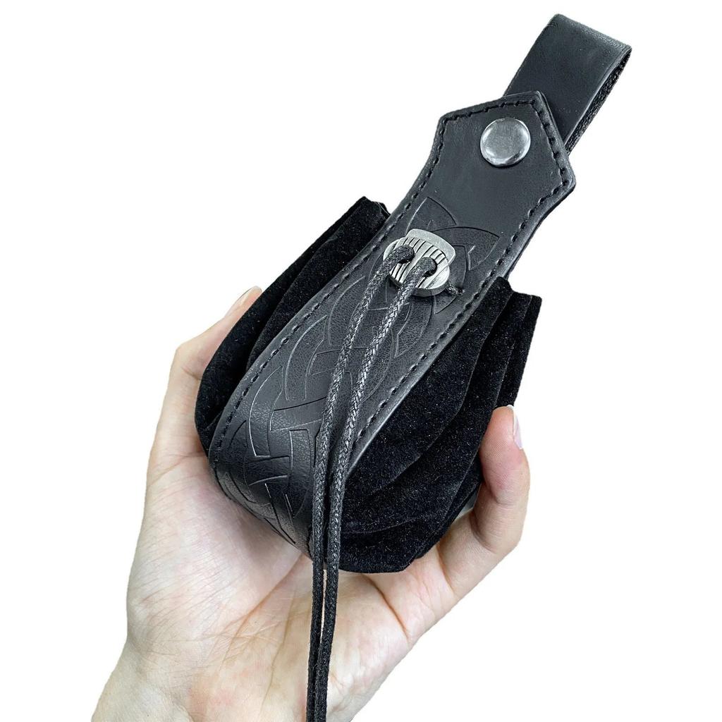Viking Style Medieval Belt Pouch Coin Purse by HitMyNeed