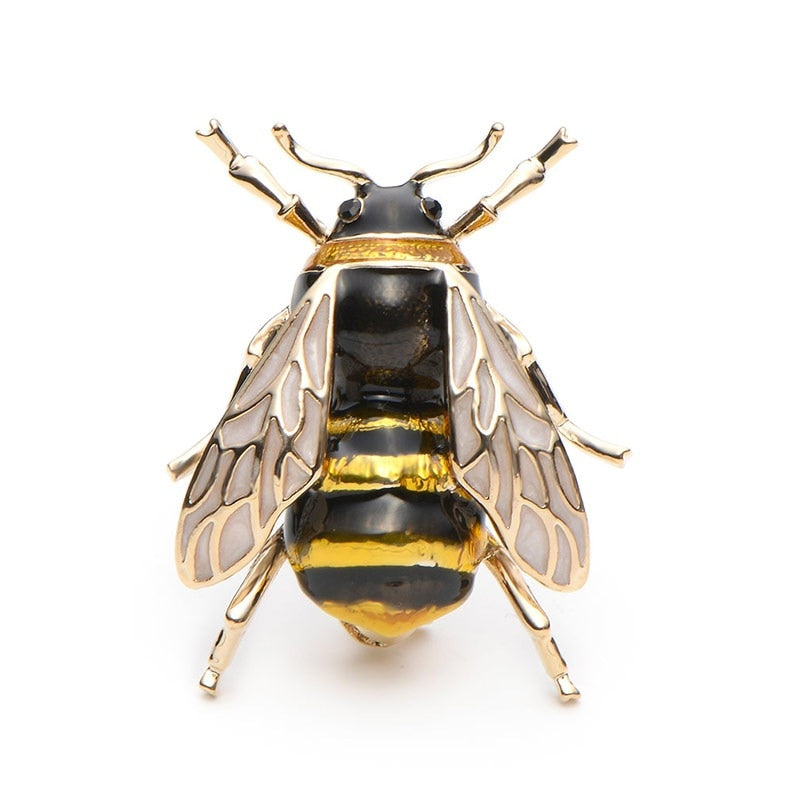 Vintage Bee Brooch Pin for Clothing and Accessories by HitMyNeed