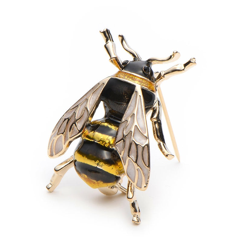 Vintage Bee Brooch Pin for Clothing and Accessories by HitMyNeed