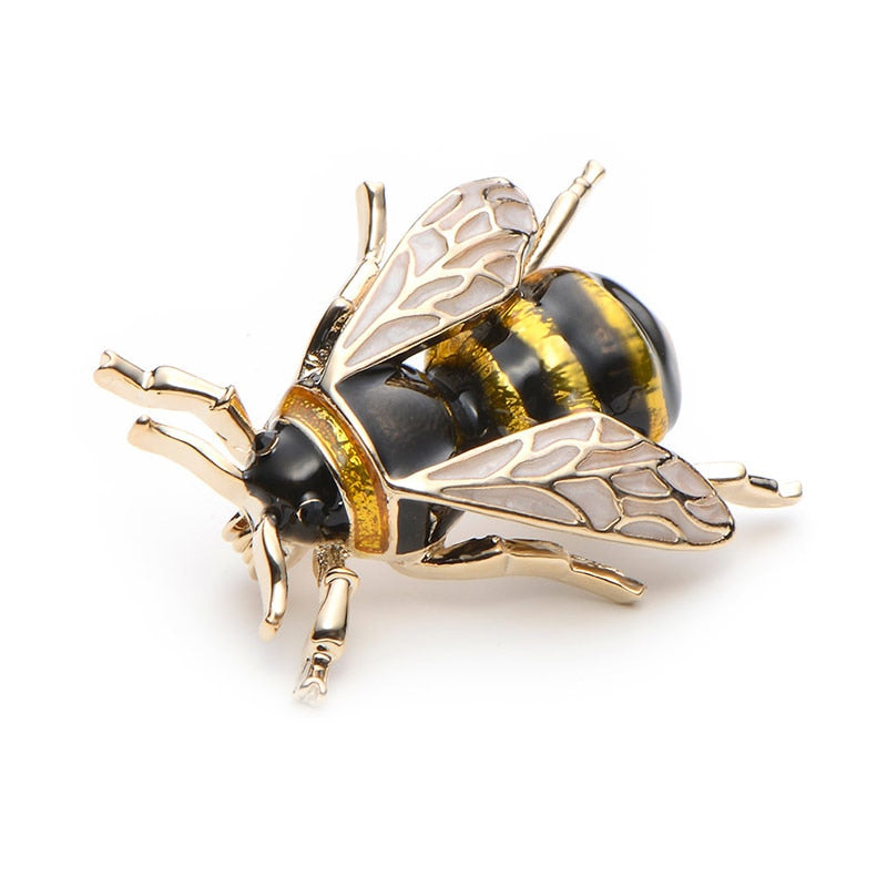 Vintage Bee Brooch Pin for Clothing and Accessories by HitMyNeed